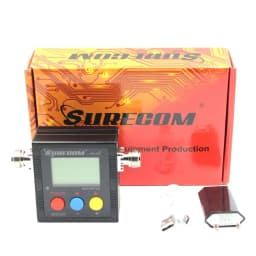 2025 New SURECOM SW-102 Meter 125-520 Mhz Digital VHF/UHF Power & SWR Meter SW102 For Baofeng 2-Way Handheld Radio