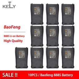 Baofeng Walkie Talkie BF-888S Battery BL-1 1500mAh BF-666S BF-C1 Compatible with BF-777S RT21/H777S/RT24V Two-way Radio Battery