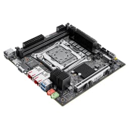 Topton 2x 10GbE LAN C612 ITX NAS Motherboard Intel LGA2011-3 XEON E5 V4 V3 Max 10*SATA 4*NVMe PCIE X16 Firewall Server Mainboard