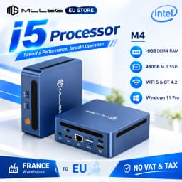 MLLSE Mini PC M4 Intel Core I5-8265U Processor DDR4 16GB RAM 480GB SSD WiFi 5 BT 4.2 Win11 Mini Desktop Computer