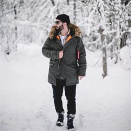 Male Padding Jacket Fur Oversize Puffer Coats Mens Military Tactical Down Clothes Husband Winter Men's Long Parka Windproof Coat