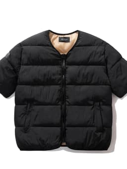 Warm Cotton Jacket Short Sleeve Unisex Youth Fashion Winter Outerwear Student Cotton Clothes Korean Style Loose Fit CleanFit
