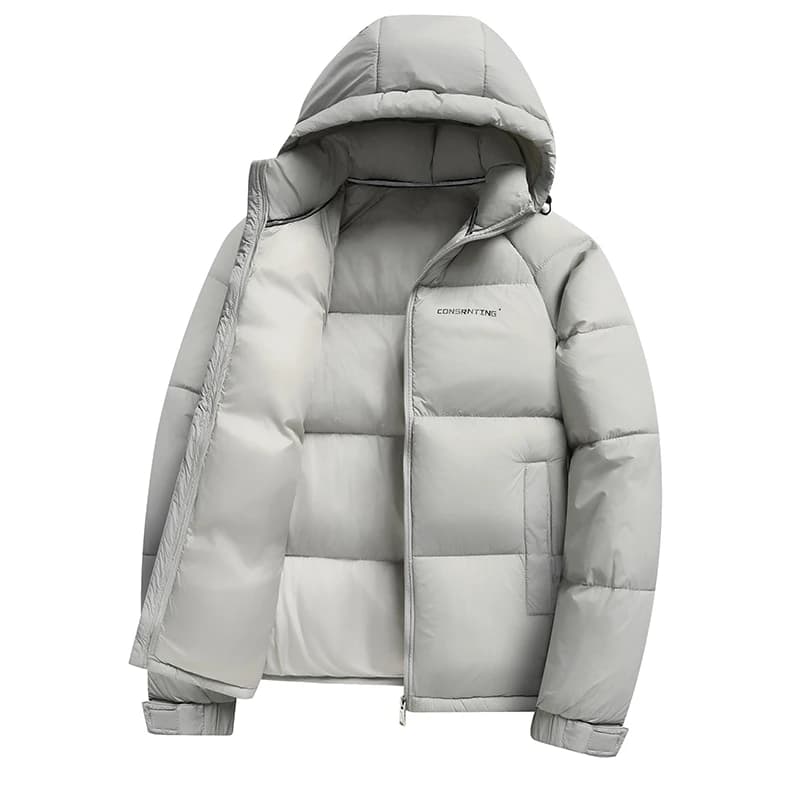 Winter New parka Fashion Thick Warm Cotton Jacket Men's Casual Loose Sports Plus Large Hooded coat