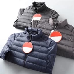 Ultra-Light down Cotton Jacket Spring Style Men's Casual Wear Slim Fit Zipper Closure Color Young Popular Fashion