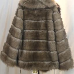 Faux Mink Fur Coat for Women,Covered Button Jacket,Turn-down Collar Outwear,Luxury,Korean,Autumn and Winter