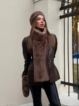 Women Stand Collar Faux Fur Vest Chic Solid High Collar Sleeveless Loose Waistcoat Casual 2026 New Lady Daily Street Short Vests