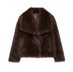 Vintage Fur Jacket Coat Women Autumn Winter Warm Casual Loose Coat Trendy Faux Fur Lapel Coat 2026 Fashion Elegant Ladies Coat