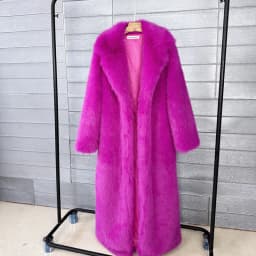 Imitation Fur Coat Feminine Elegance Women's Fur Coat 2026 New Winter Fashion High Quality Temperament Lapel Women Fur Coat H101
