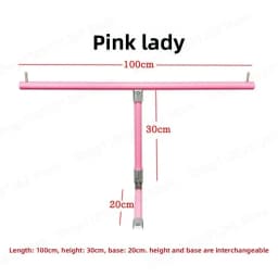 Lvyue Embroidery 100cm Aluminum Extension Thread Rod Universal for Floor Bed Table Frame Stand Accessory