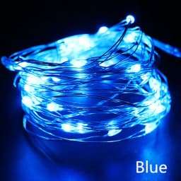 12V Fairy Light Party Wedding Holiday Decoration EU/US/AU/UK Switch Plug Silver Copper Wire Xmas Lamp Christmas Lights 10m 20m