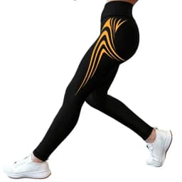 Women Hip Lifting Cropped Leggings Tight Fit Running Fitness Sports Pants Daily Streetwear Minimalist Chic Ladies Activewear