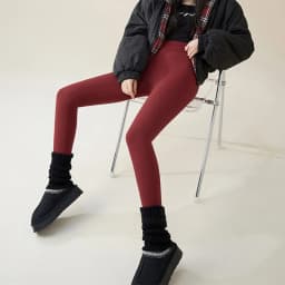 New Red Sharkskin Pants Women Winter Thicken Fleece Lined Warm Leggings Large Size Tight Elasticity Plus Velvet Yoga Leggings