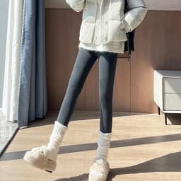 Autumn Winter High Waist Tights Thermal Pants Women Warm Thicken Plush Leggings Woman Slim Elasticity Fleece Leggings Female