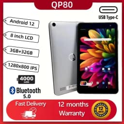 T10 Type-C 8“ Android 12 Tablets 3GB RAM 32GB ROM 1280 X 800 Pixels Dual Cameasrs Bluetooth 5.0 4000mAh GPS Support