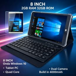 Drop Shipping 8 INCH 4GB RAM+64GB ROM T10 Onda Windows 10 Tablet PC Flash Sales Z3735F CPU 1280*800 Pixel Quad Core