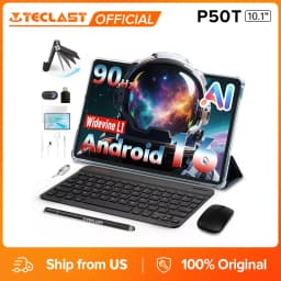 Teclast P50T Case Set Tablet 11 Inch Unisoc T7250 Android 16 90HZ Refresh Rate Tablets Octa-Core Max 16GB RAM 128GB ROM 8000mAh Battery Lightweight