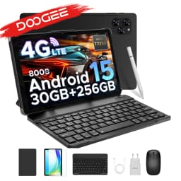 DOOGEE Tab G6 2 in 1 Tablet PC 4G LTE 11 Inch Android 15 30GB RAM(6+24) 256GB ROM 8000mAh Battery Support Widevine L1 Tablet PC