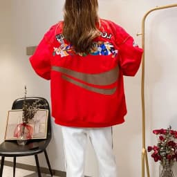 New Autumn Winter Women's Jacket Embroidery Long Sleeve American Baseball Jersey Coats Hip Hop Men's Jackets Vintage
