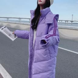 Winter Women Jacket Coats Long Parkas Female Down Cotton Hooded Overcoat Thick Warm Jackets Windproof Casual Student Coat 2026