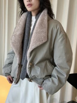 SEIZPROJECTS Winter New Korean Style Fashionable Design Style Lapel Mink Fur down Jacket Comfortable Warm Jacket for Women