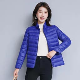 Lightweight Thin Loose Hooded Parkas Women Autumn Winter Basic Zipper Up Down Cotton Jackets Woman Long Sleeve Warm Short Parkas