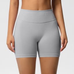 Women Shorts Low Ribbed Waist Band Yoga Shorts Seamless Scrunch Bum Workout Gym Shorts Booty Hight Stretch Running Shorts