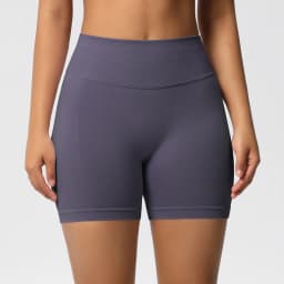 Women Shorts Low Ribbed Waist Band Yoga Shorts Seamless Scrunch Bum Workout Gym Shorts Booty Hight Stretch Running Shorts
