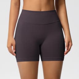 Women Shorts Low Ribbed Waist Band Yoga Shorts Seamless Scrunch Bum Workout Gym Shorts Booty Hight Stretch Running Shorts