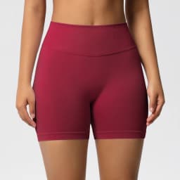 Women Shorts Low Ribbed Waist Band Yoga Shorts Seamless Scrunch Bum Workout Gym Shorts Booty Hight Stretch Running Shorts