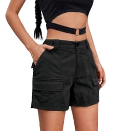 Breathable Summer Shorts for Women Stylish Women's Cargo Shorts with Pockets for Summer Hiking Outfits Knee Length Bermuda