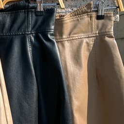 High Waist Asymmetric Vintage Womens Leather Shorts Skirts With Button 2024 Autumn Winter Fake Two Pieces Pu Short Pants
