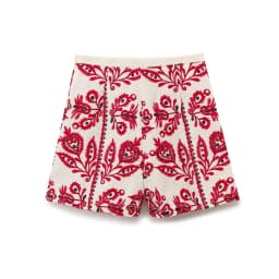 2024 Autumn New Women's Clothing European And American Style Fashionable Vacation Versatile Embroidered Casual Shorts