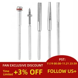 5pcs Sanding Paper Clamp Bar Sandpaper Split Rod Holder Clip Bar Jewelry Making Grinding Polishing Tool Set Jeweler Tools