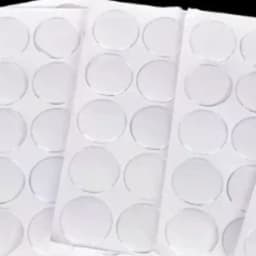 【LUL】100 Pcs 25MM Round Crafting DIY Crystal Clear Epoxy Adhesive Circles Bottle Cap Stickers Resin Patch Dots For Bottle Caps