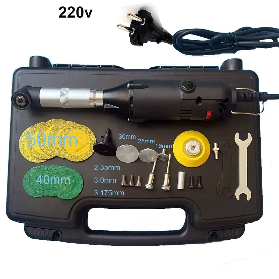 350W 90 Degree Jewelry Dental Wood Electric Elbow Engraving Motor Grinder Mold Polishing Hanging Ceramic Tile Cleaning Tools