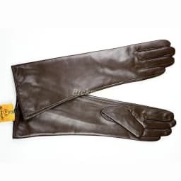 Women's Long Sheepskin Gloves With Colorful Leather and Thick Velvet Lining For Warmth and Winter Cold Protection Gloves