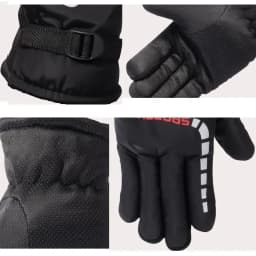 Winter Cycling Gloves Outdoor Waterproof Skiing Riding Hiking Motorcycle Warm Thickened Plush Gloves Unisex Thermal Sport Gloves