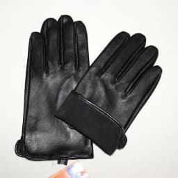Summer Leather Driving Gloves Men's Sheepskin Touch Screen Thin Unlined Spring and Autumn Outdoor Driver Gloves