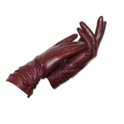 CHING YUN New Women Genuine Leather Gloves Winter Autumn Ladies Fashion Brand Sheepskin Thicken Arm Sleeve Warm Leather YV01