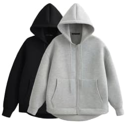 HXAO Women's Hoodie Oversized Zip up Hoodies Women Autumn Winter Long sleeve Outerwears Sweatshirt with zipper Y2k Hoodie Top