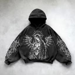 Purple inferno dragon hoodies women oversized new tops vintage goth sweatshirt goth streetwear women gothic y2k clothes