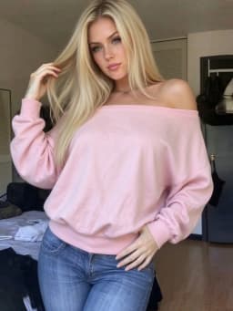Absobe Women Off Shoulder Casual Sweatshirts Fashion Solid Color Long Sleeve Loose Pullover Tops Y2K Hot Girl Streetwear Outfit