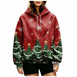 Women Fall And Winter Hoodie With Pet Pouch Oversized Pocket Colorful Print Sweatshirt For Dogs Plain Sweatshirt with Pockets