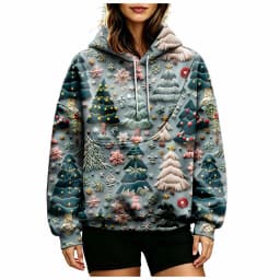 Women Fall And Winter Hoodie With Pet Pouch Oversized Pocket Colorful Print Sweatshirt For Dogs And Women's Hoodies Pullover