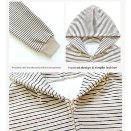 American Retro Loose Striped Hoodie for Women Autumn 2026 Zip Up Long Sleeve Sweatshirt Woman Lazy Casual Short Hooded Jackets