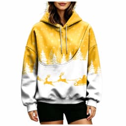 Women Fall And Winter Hoodie With Pet Pouch Oversized Pocket Colorful Print Sweatshirt For Dogs And Long Hoodie Dress plus Size