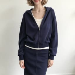 5 Colors Autumn Women Zip Up Hooded Sweatshirt Drawstring Hat Long Sleeve Hoodies Sweats Loose Jumper Gray Navy White