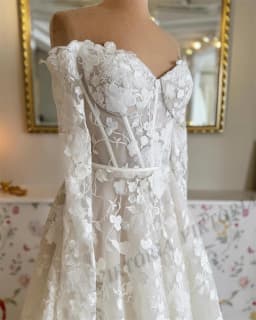 VIKTORIA Pastrol Lace Wedding Dresses For Woman Bridal A-LINE Sweetheart Corset Tulle Appliques Vestidos De Novia Custom Made