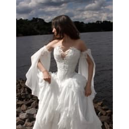 Tokyo Customized Detachable Sleeves Ball Gown Prom Dress Tiered Ruffle Lace Embroidery vestidos de noche Evening Dresses 2026