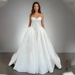 Luxurious Sweetheart Lace Applique Bridal Grown A Line Wedding Dresses Custom Made 2026 Rode De Morrie